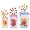Mason Jar Zipper Bags