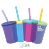 12oz Silicone Straw Cup