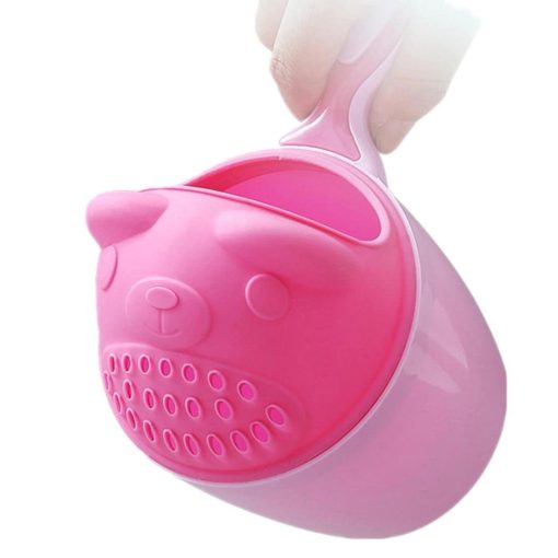 Kids Shampoo Rinsing Cup (Pink) - Image 2