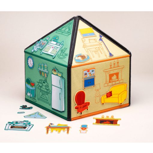 My Little House Felt Sensory & Language Toy - Image 5