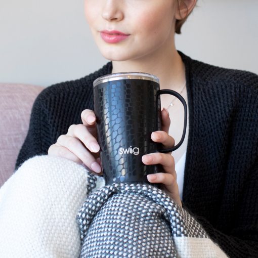 18oz Handled Mug (Hot Pink) - Image 6