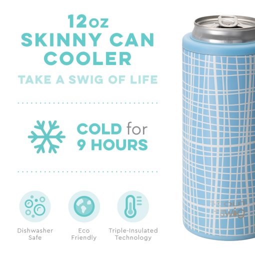 12oz Skinny Can Cooler (Mermazing) - Image 2