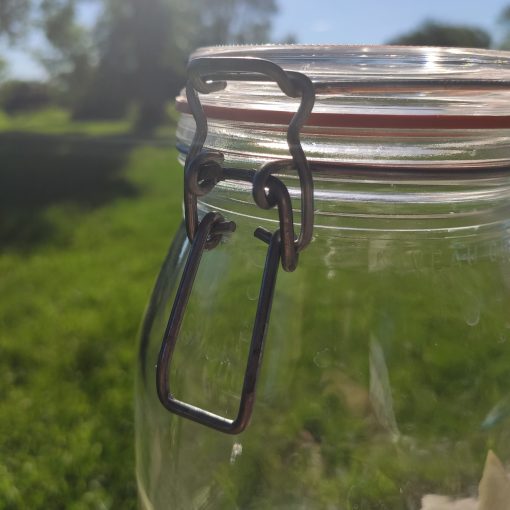 Pair (2) Vintage 2L French Canning Jars - Style 2 - Image 6