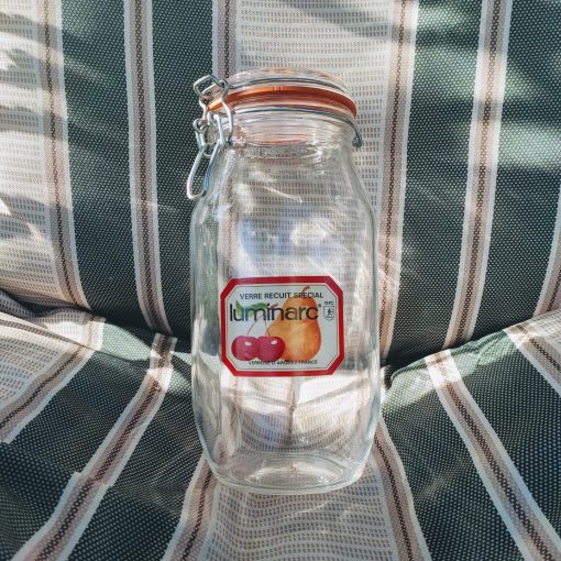 Pair (2) Vintage 2L French Canning Jars - Style 2 - Image 8