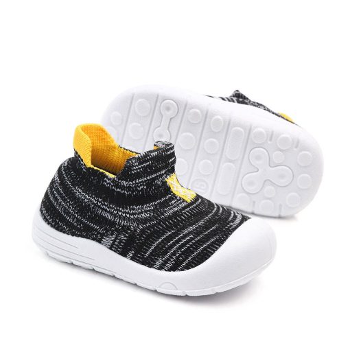 Breathable Mesh Shoes (High Top Black) - Image 2