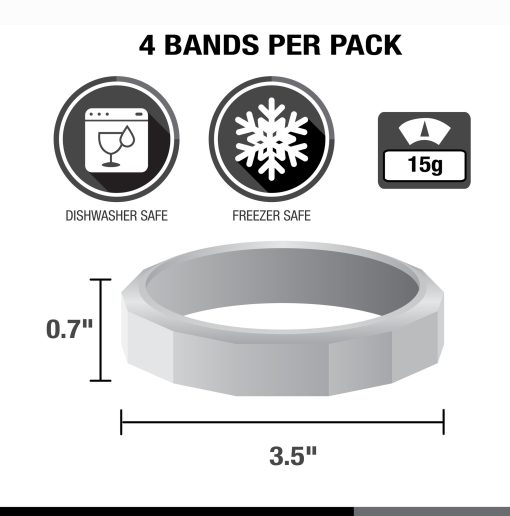 Wide Mouth Rust-Proof Screw Bands (4-Pack) - Image 6