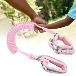 Kids Safety Wrist Link Set (Pink)