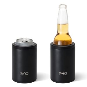 12oz Can/Bottle Cooler (Matte Black)