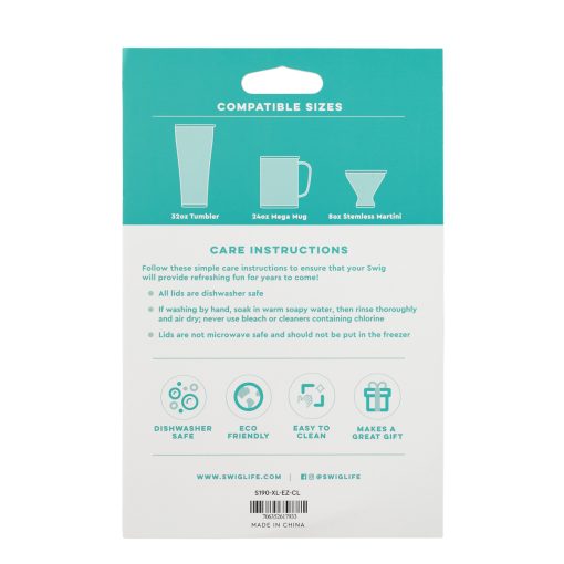 Swig EZ Flow Lid - Clear (XL) - Image 2