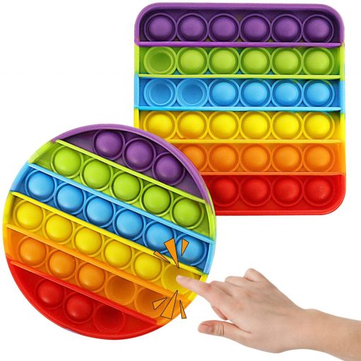 Bubble Fidget Popper (Rainbow Shapes) - Image 6