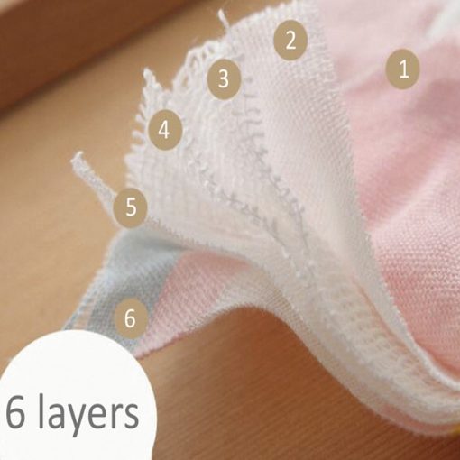 6 Layer Muslin Blanket (Trumpet) - Image 4