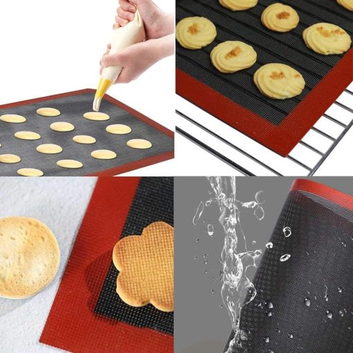 Perforated Silicone Baking Mat (Half Sheet) - Image 3