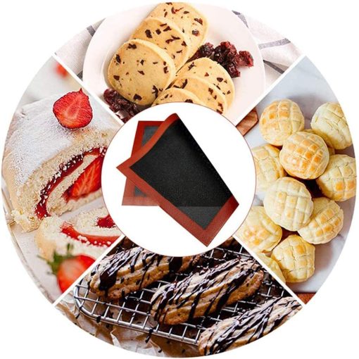 Perforated Silicone Baking Mat (Half Sheet) - Image 4