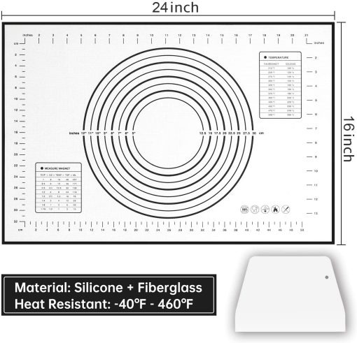 Silicone Pastry Mat (16 x 24) - Image 8