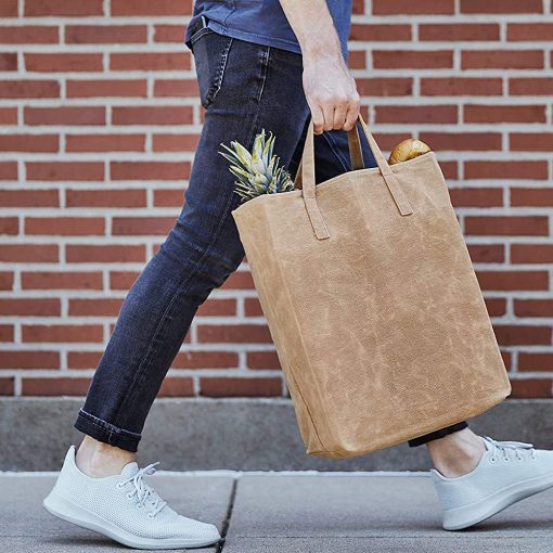 Waxed Canvas Grocery Bags - Image 2