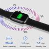 Smartwatch with Silicone Band (Muted Green) - Image 13