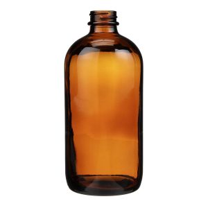 Flat (12) 8oz Amber Bottles