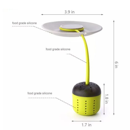 Tea Infuser with Cover / Drip Tray - Image 4