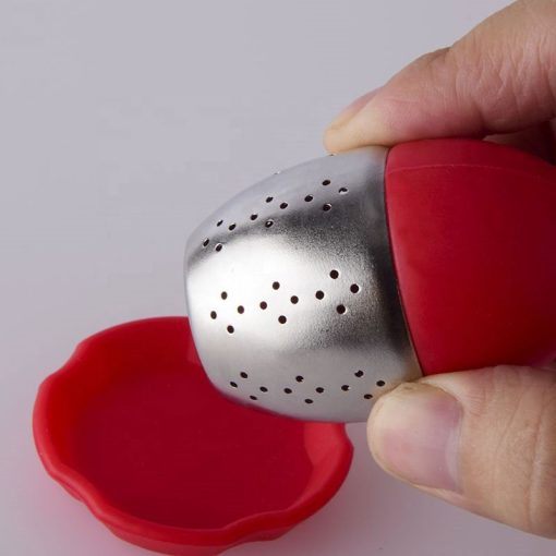 Stainless & Silicone Tea Infuser - Image 4