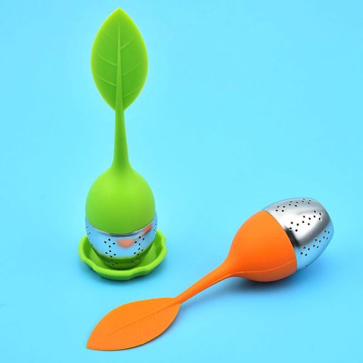 Stainless & Silicone Tea Infuser - Image 5