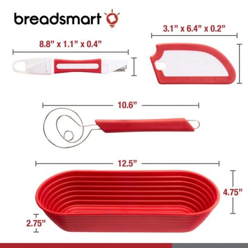 5 Piece Breadmaking Kit (Teal) - Image 8