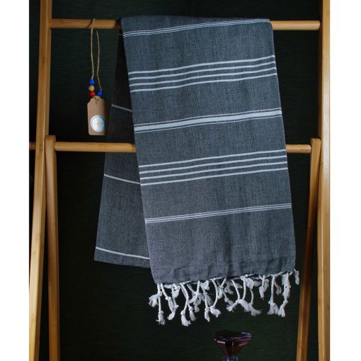 Classic Towel (Black) - Image 2