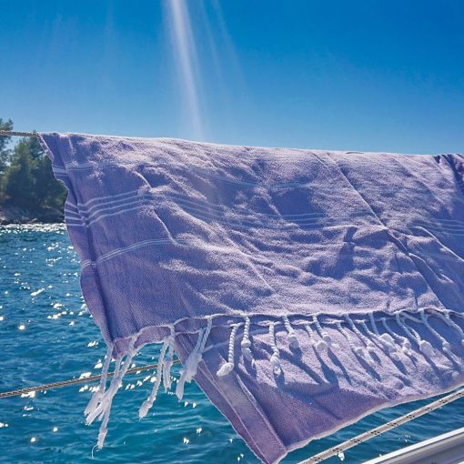 Classic Towel (Lilac) - Image 4