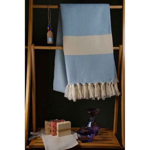 Couture Towel (Light Blue) - Image 2