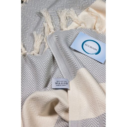 Couture Towel (Light Grey) - Image 3