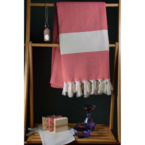 Couture Towel (Red) - Image 2