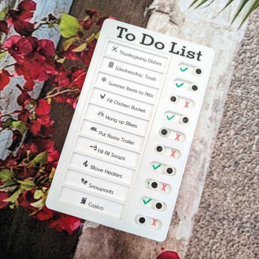 "To-Do" Reusable Checklist Board (Blank) - Image 4