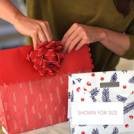 Small Berry & Sprigs Reusable Gift Bag - Image 3