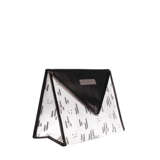 Small Black And White Reusable Gift Bag - Image 2