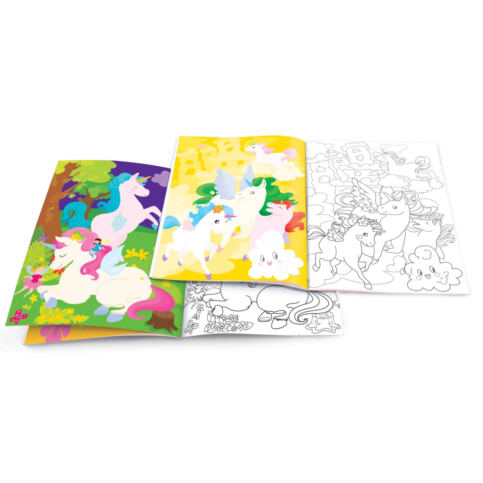 Unicorn Land Dry Erase Coloring Book The Piggy Story