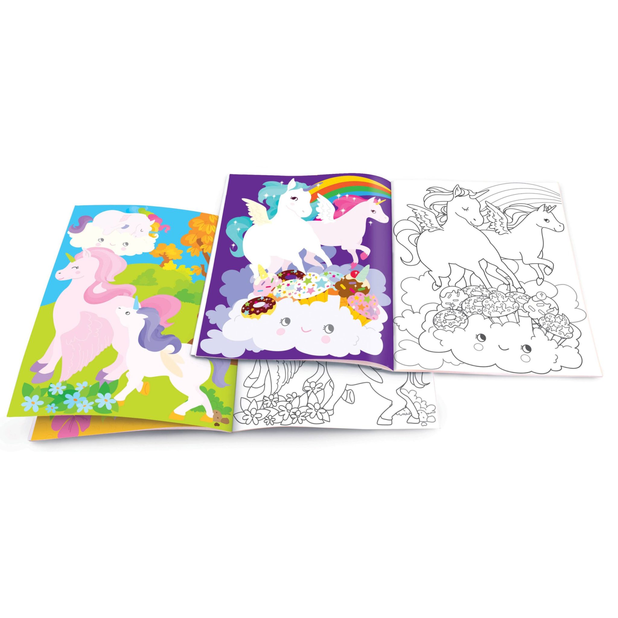 Unicorn Land Dry Erase Coloring Book The Piggy Story