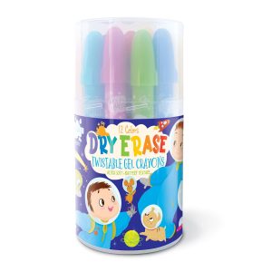 Dry Erase Twistable Gel Crayons (Space Adventure)
