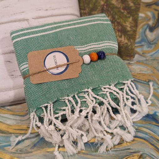 Turkish Hand Towel (Apple Green)