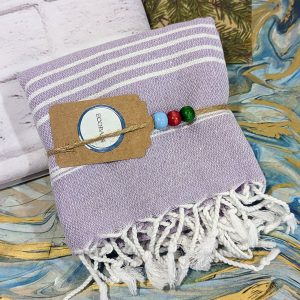 Turkish Hand Towel (Lilac)