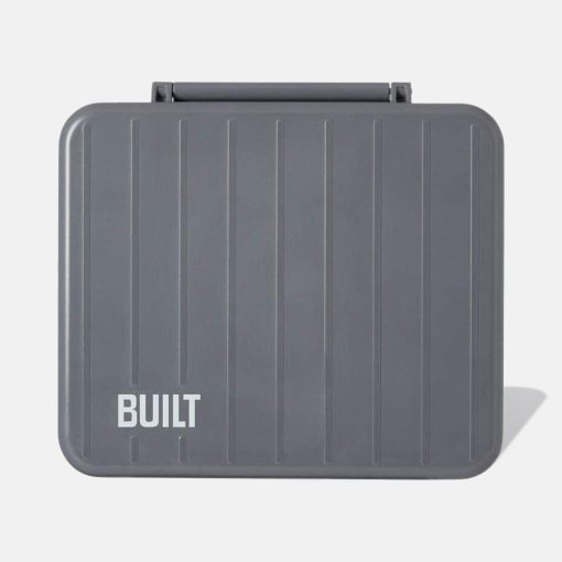 Built Lunchbox with Utensils (Cool Grey) - Image 2