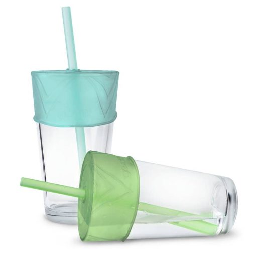 Universal Silicone Straw Tops (Fresh/Mint)