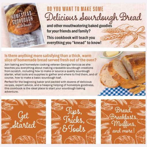 The Homestead Sourdough Cookbook - Image 2