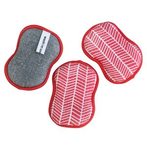RE:Usable Sponge Set of 3 (Branches in Red)