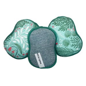 RE:Usable Sponge Set of 3 (Foliage in Turquoise)