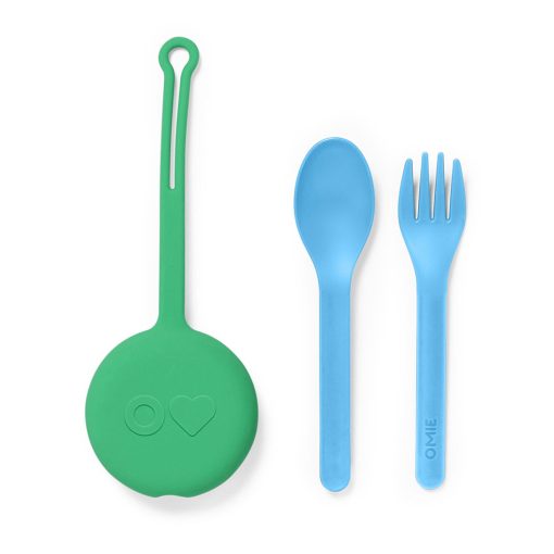 OmiePod Utensil Set (Mint Green) - Image 3