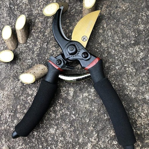 8" Titanium Bypass Pruning Shears - Image 2