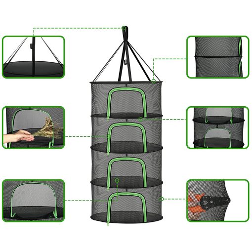 Herb Drying Rack (4 Tier) - Image 2