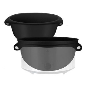 6-8QT Silicone Slow Cooker Liners (3pk Black)