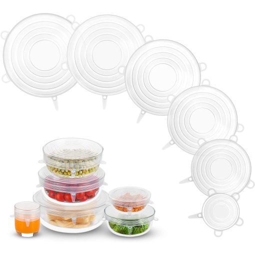 Silicone Stretch Lids (6 Pack)