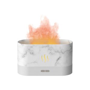 Ultrasonic "Flame" Humidifier / Diffuser (Marble)