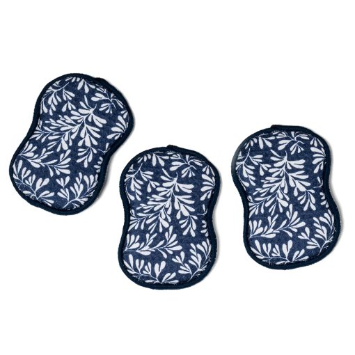 RE:Usable Sponge Set of 3 (Herbage in Navy) - Image 4